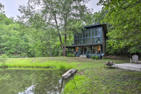 Secluded Getaway with Fire Pit and Wraparound Porch!